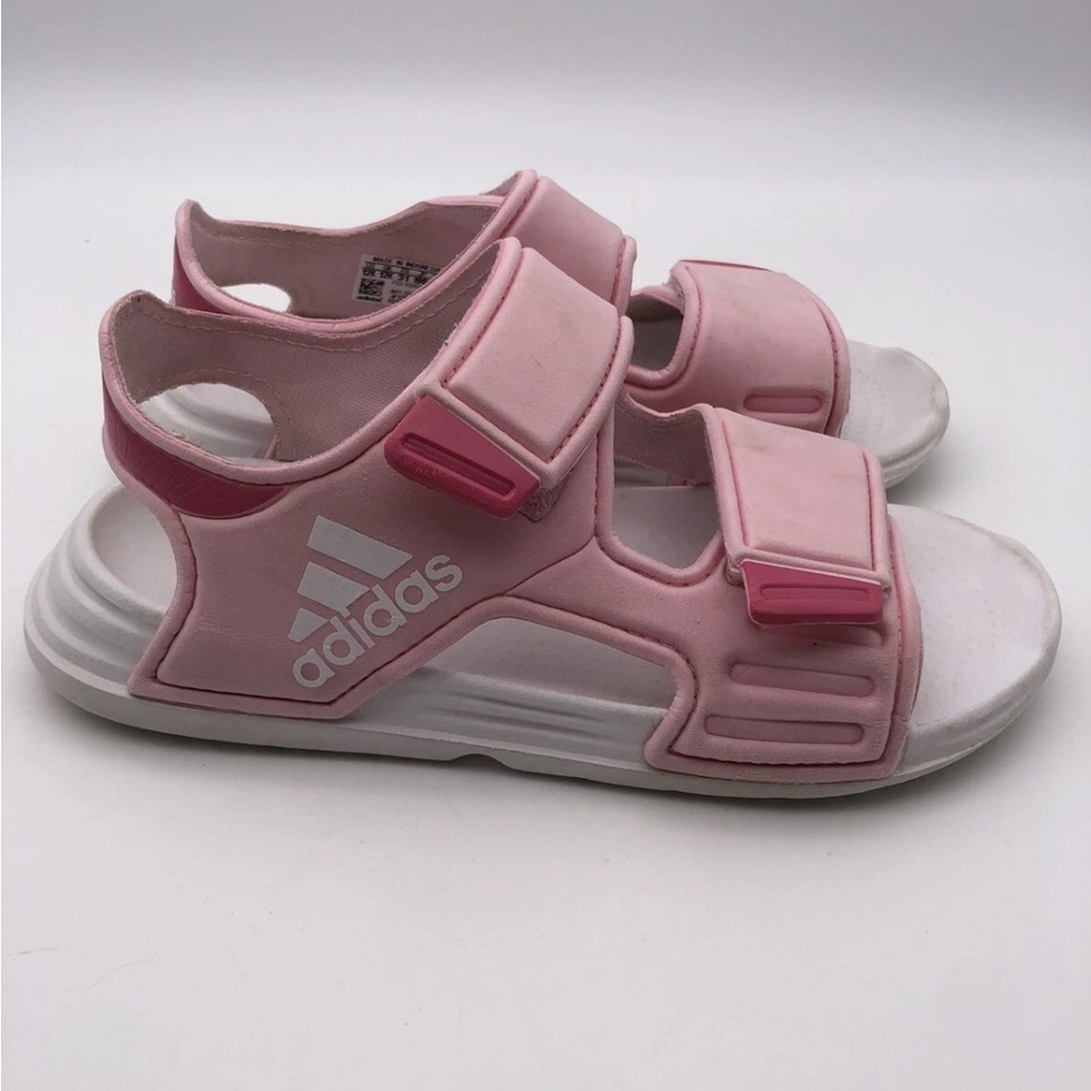 Adidas Altaswim Girl Sport Water Sandals Size 12 Pink Lightweight Comfortable - Picture 3 of 8